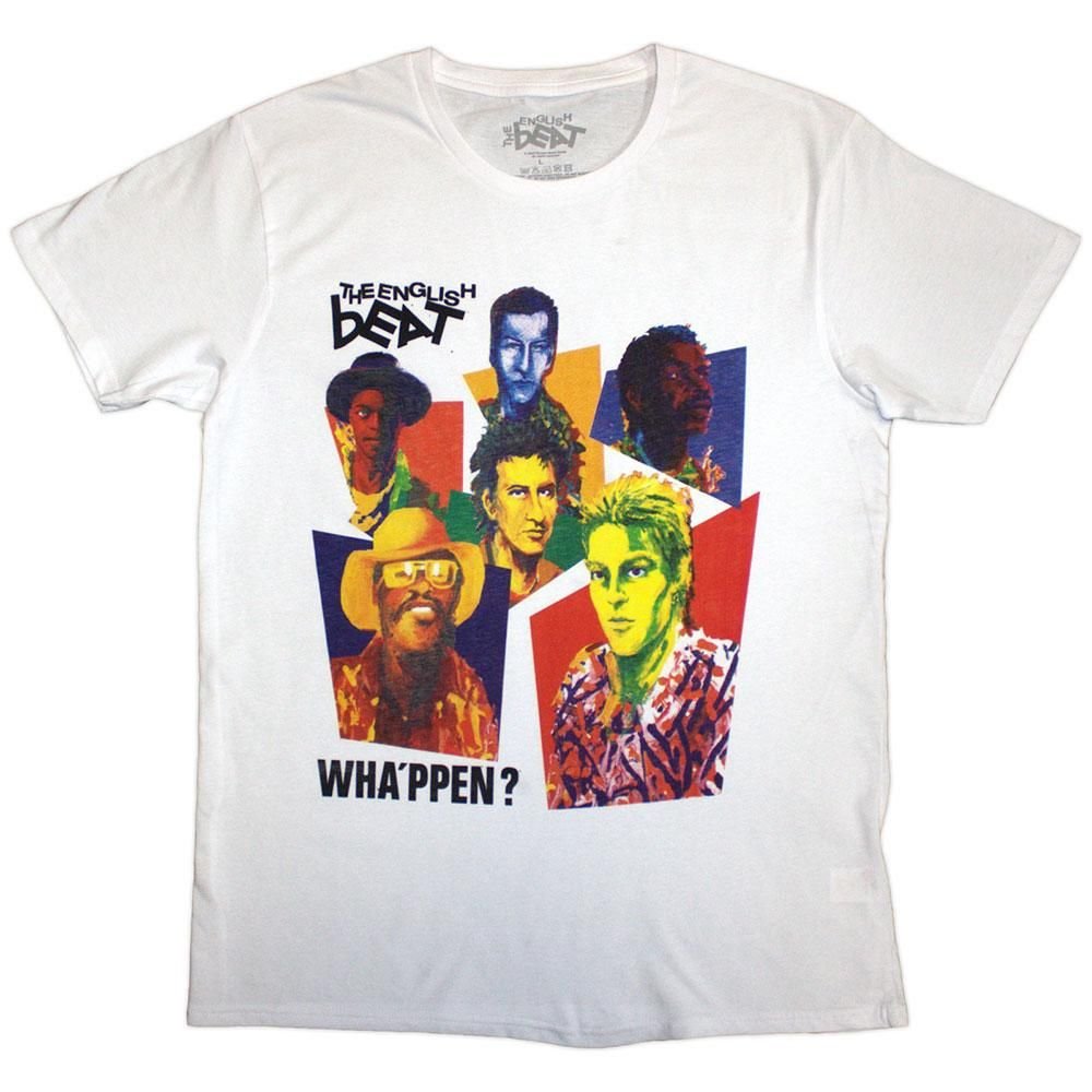 The Beat The Beat Men's Wha´ppen Photograph T-Shirt in White - 4