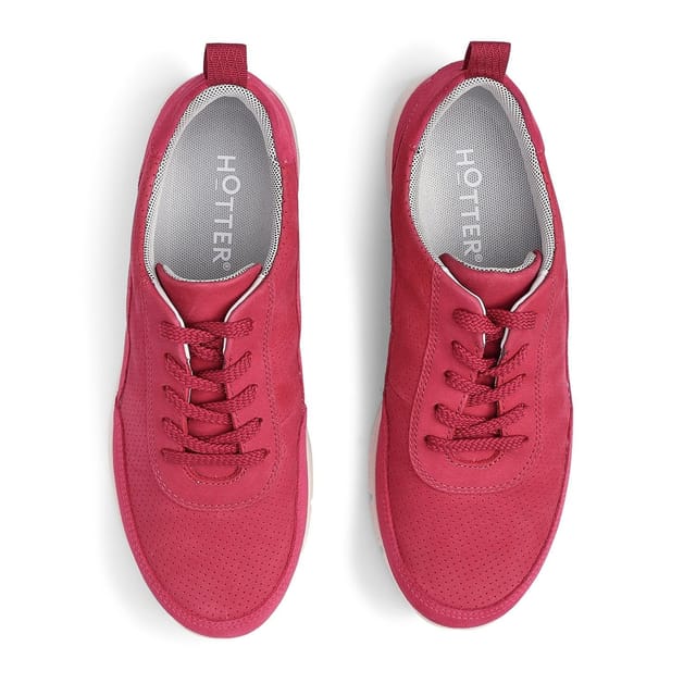 Hotter Hotter Women's 'Gravity II' Active Shoes in Bright Pink - 3