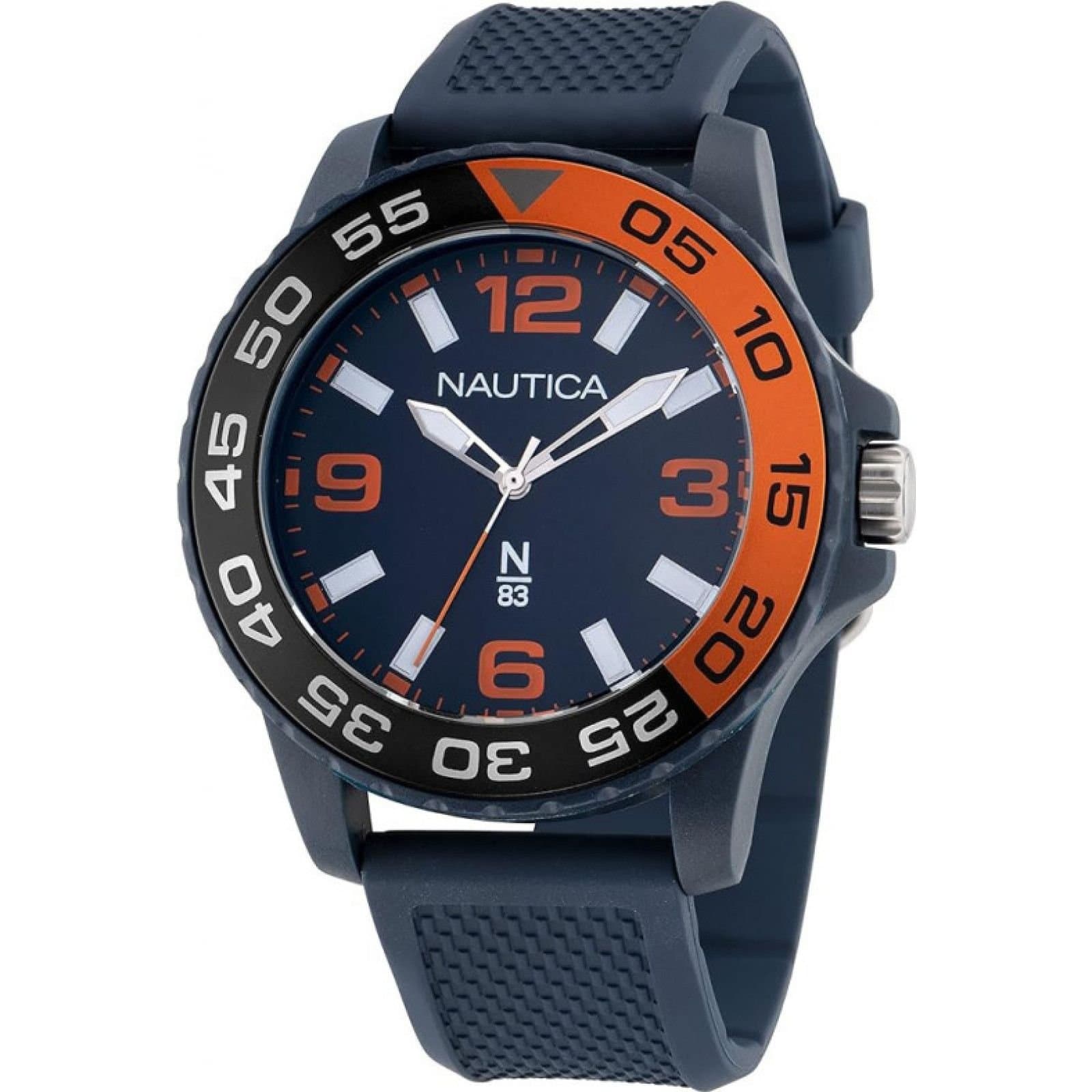 Nautica Nautica Men's NAPFWS302 Finn World 45mm Quartz Watch in Blue
