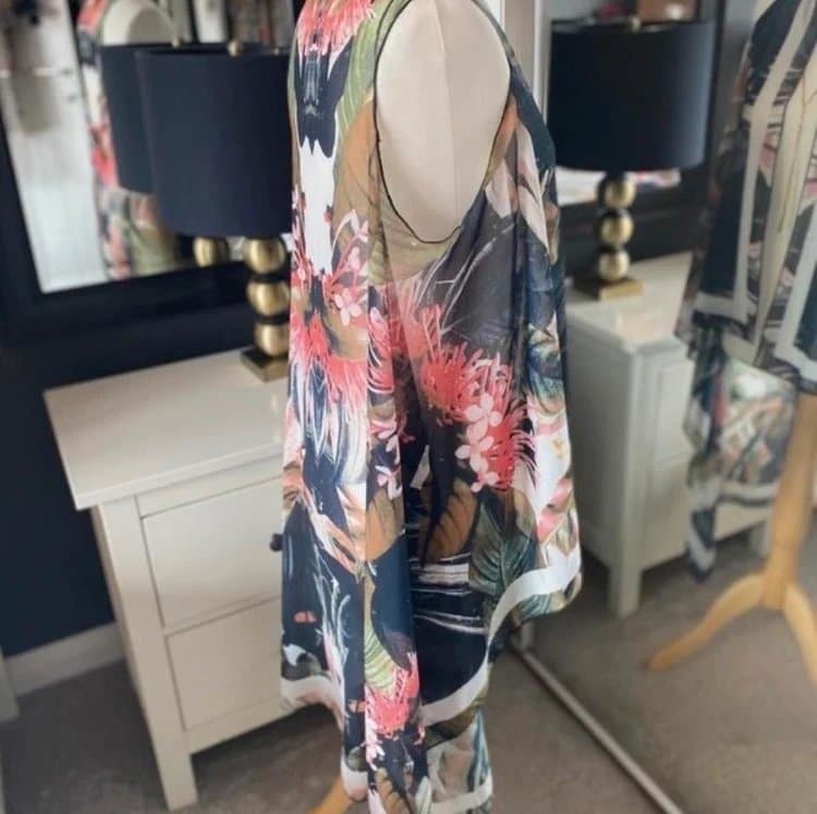 Guess Guess LA waterfall summer waistcoat S