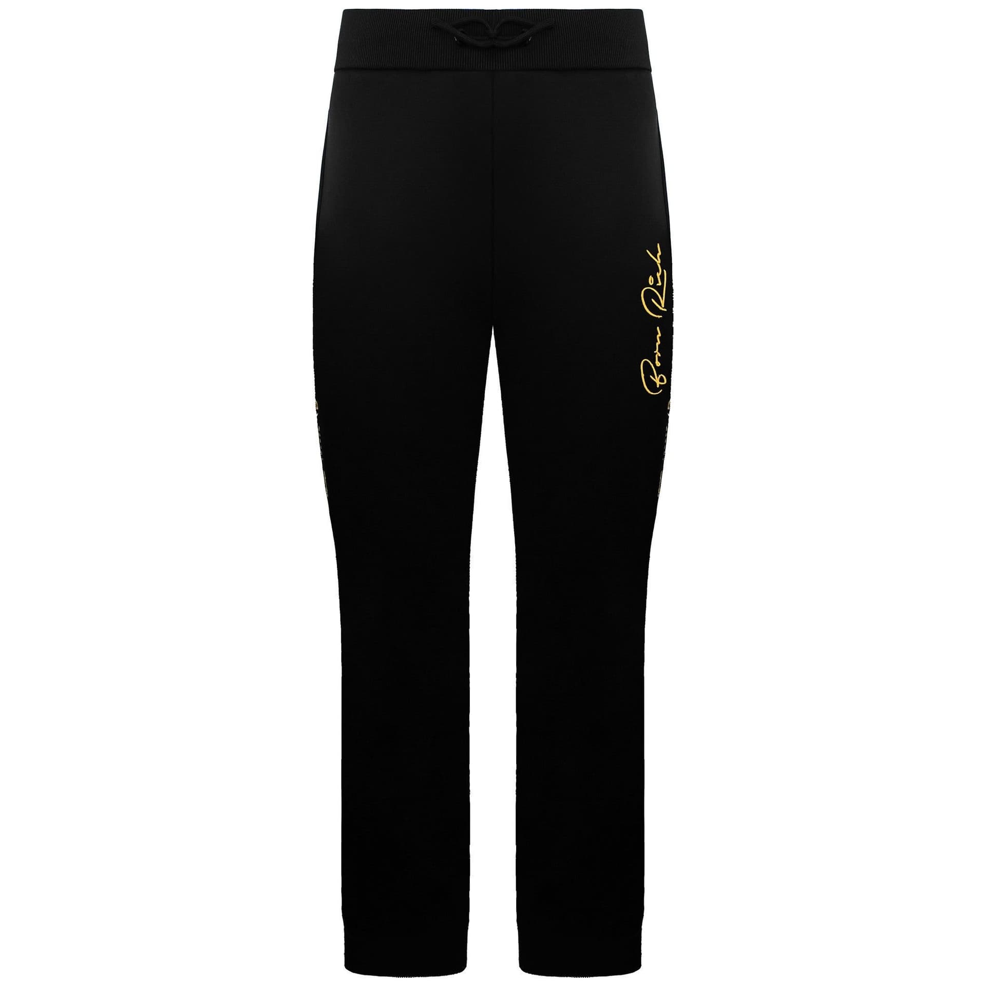 Born Rich Born Rich Men's Dapreal Black Track Pants