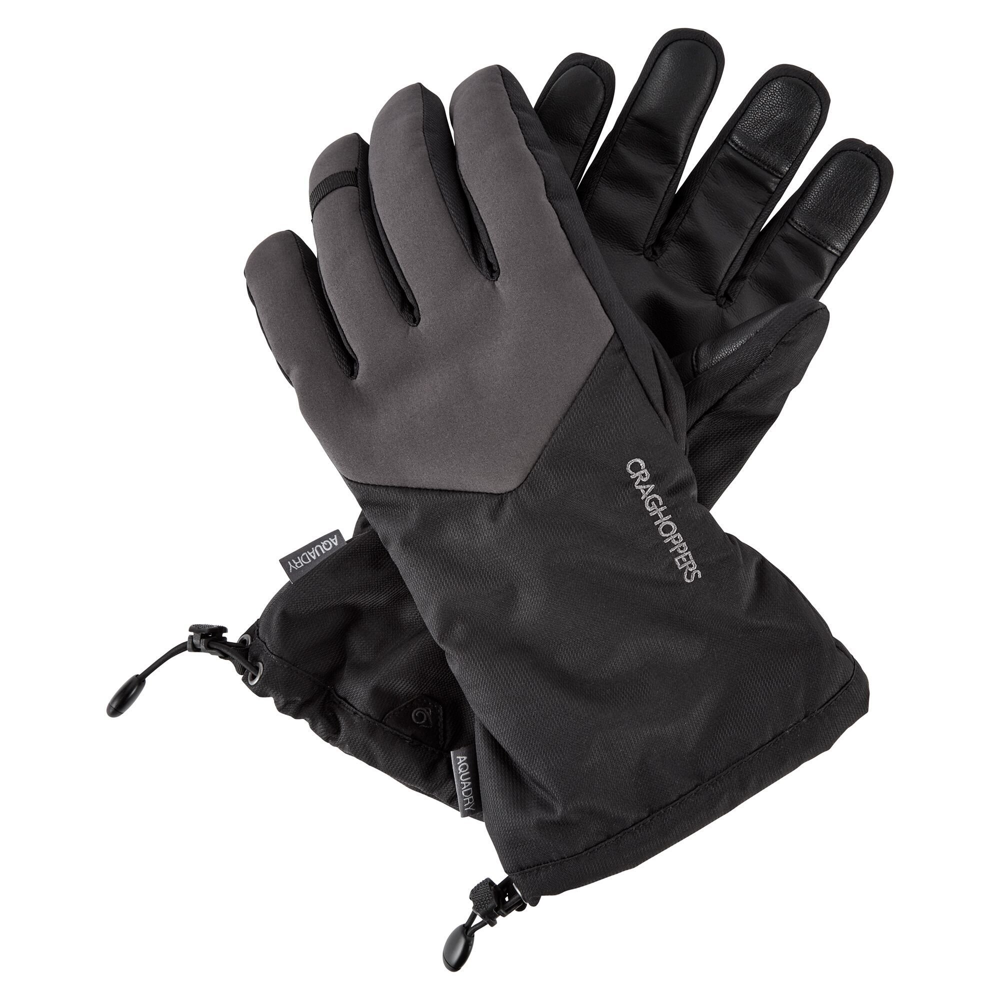 Craghoppers Craghoppers Men's 'Otho' Waterproof Gloves in Black - 2