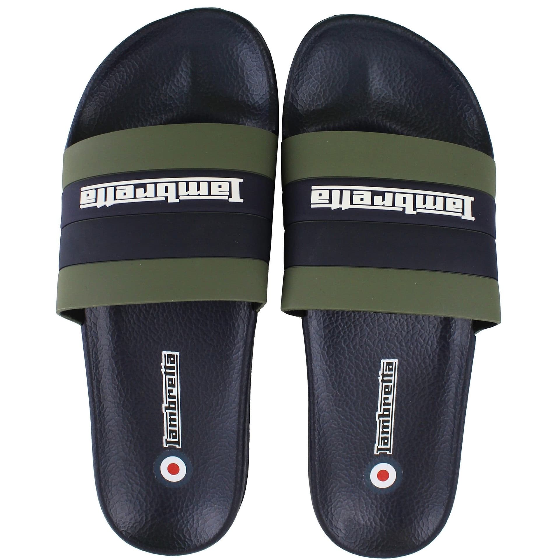 Lambretta Lambretta Men's Prince Khaki Sliders