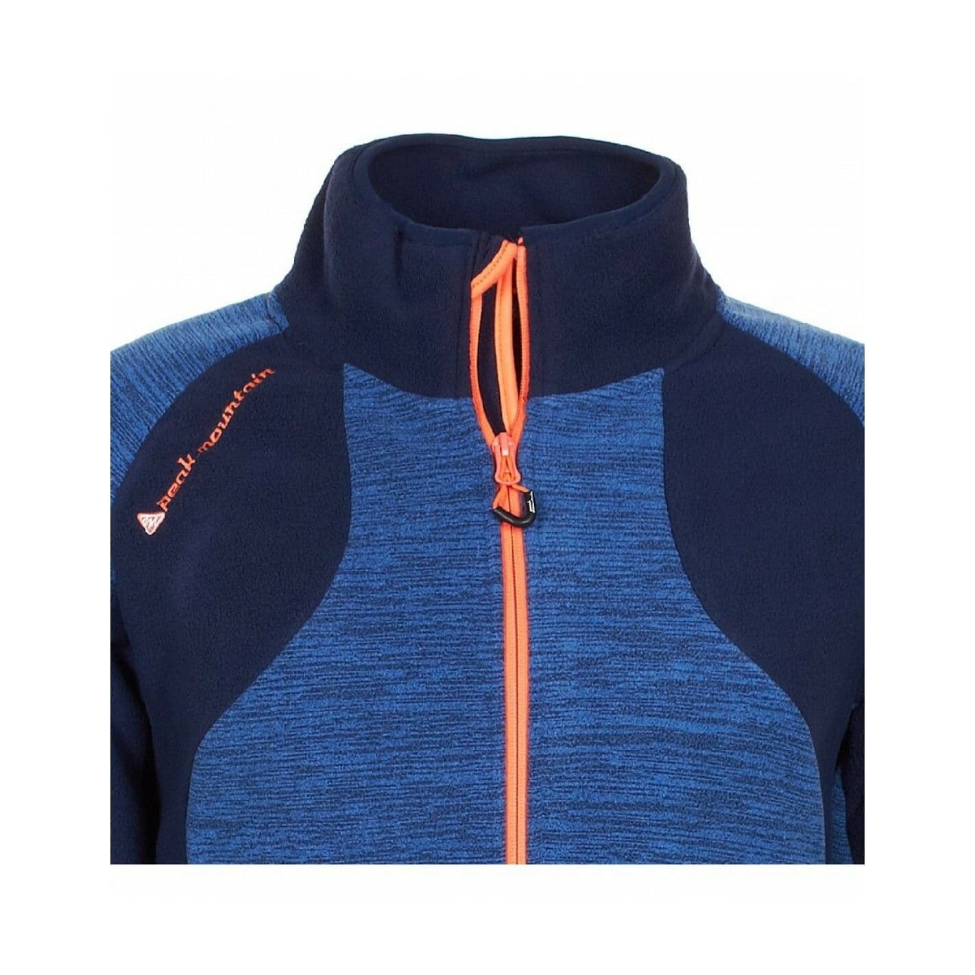 Peak Mountain Peak Mountain Men's Fleece Jacket Cecut in Blue - 4