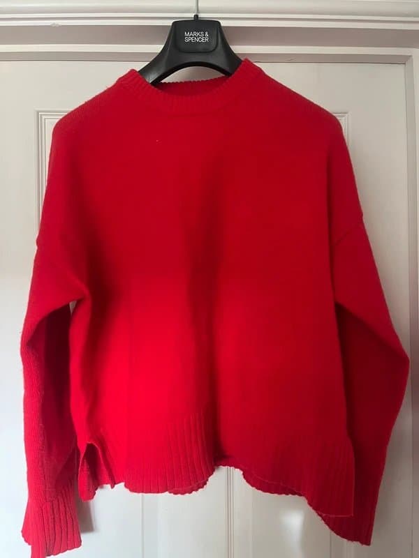 Bershka Red Bershka jumper size 10