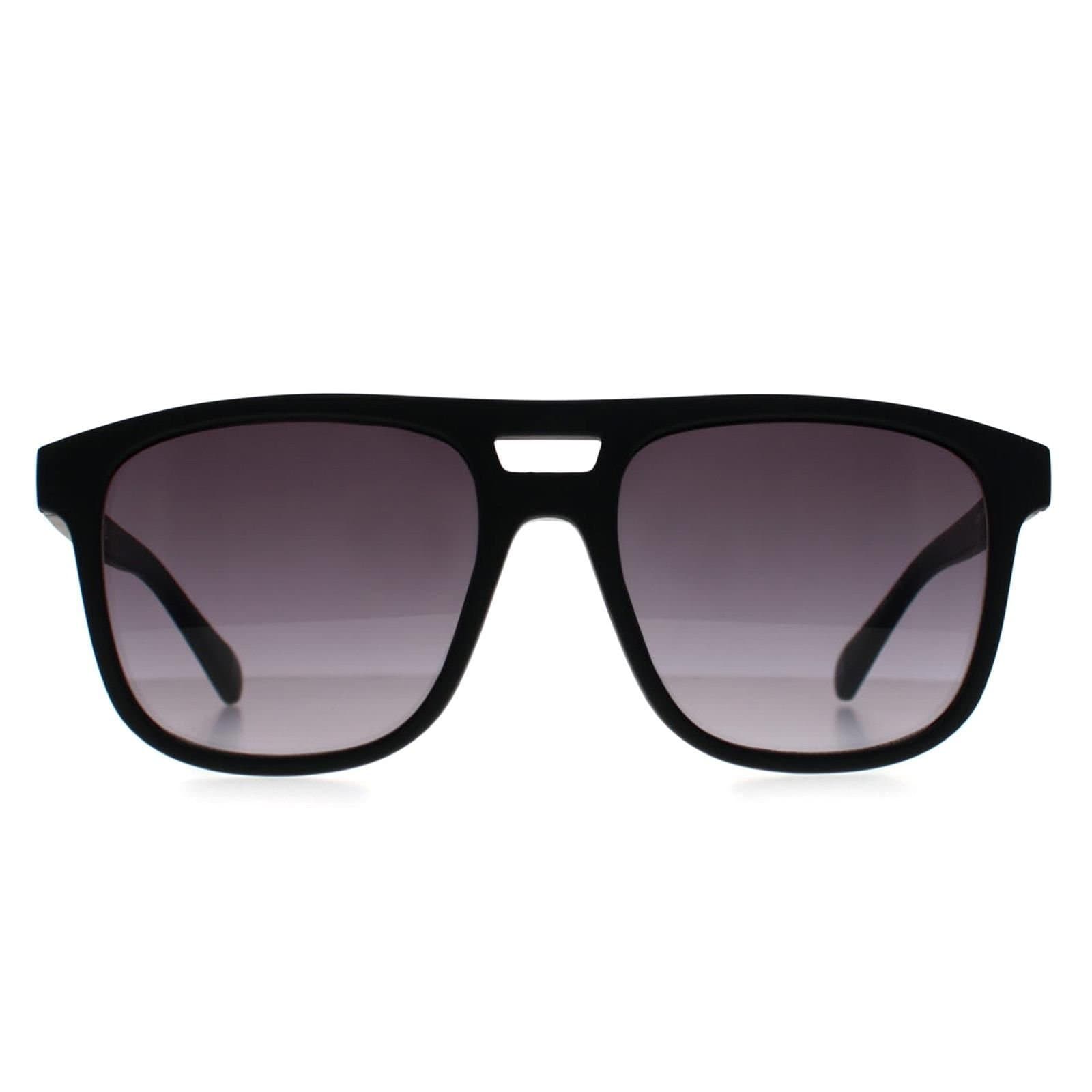 Kenneth Cole Reaction Kenneth Cole Reaction Men's Rectangle Matte Black Smoke Gradient KC2975