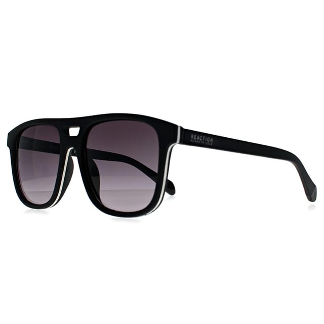 Kenneth Cole Reaction Kenneth Cole Reaction Men's Rectangle Matte Black Smoke Gradient KC2975 - 2