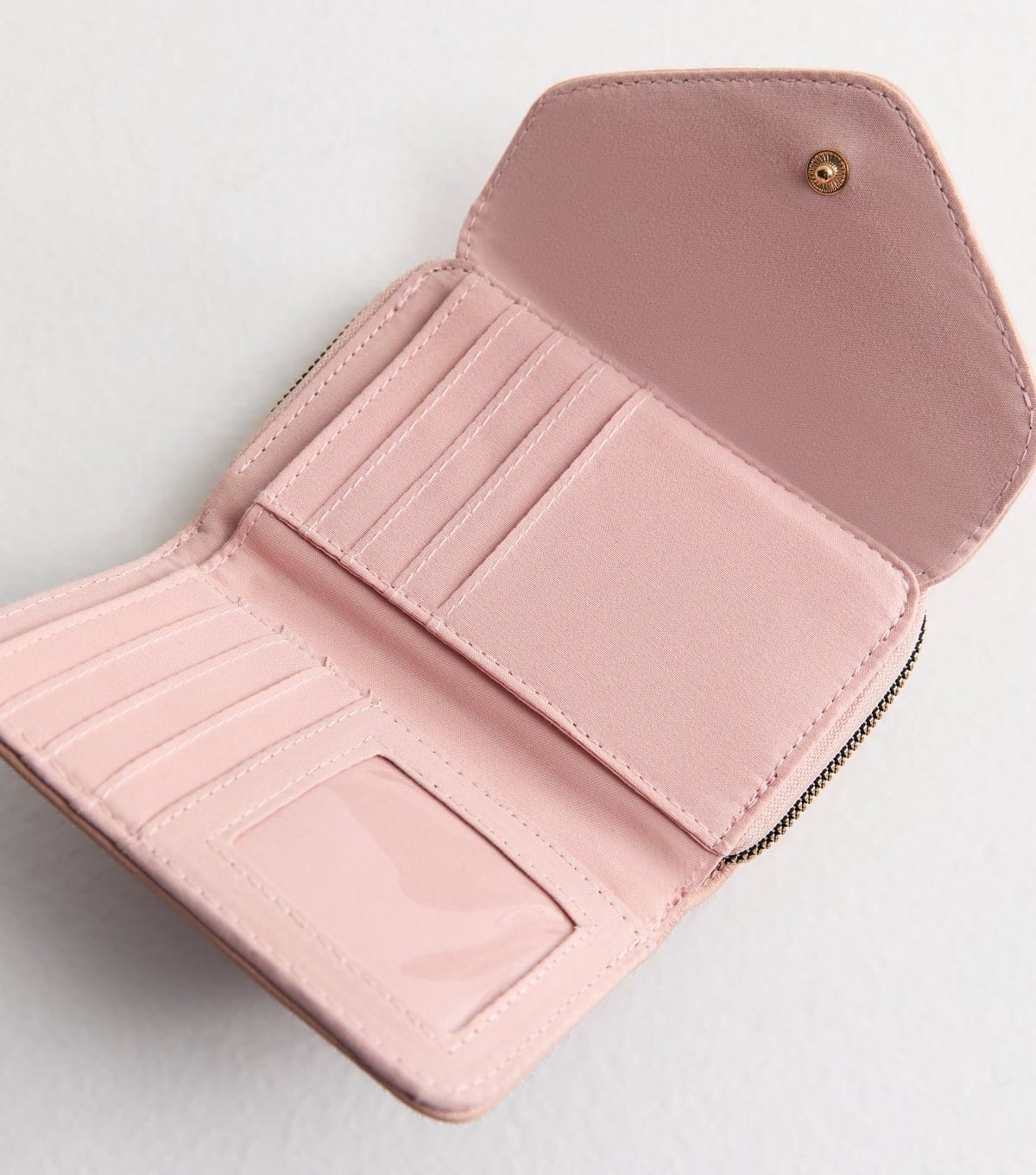 New Look Pink Faux Leather Flower Purse New Look - 4