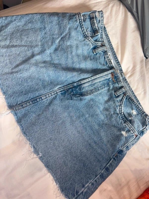 Bershka denim skirt