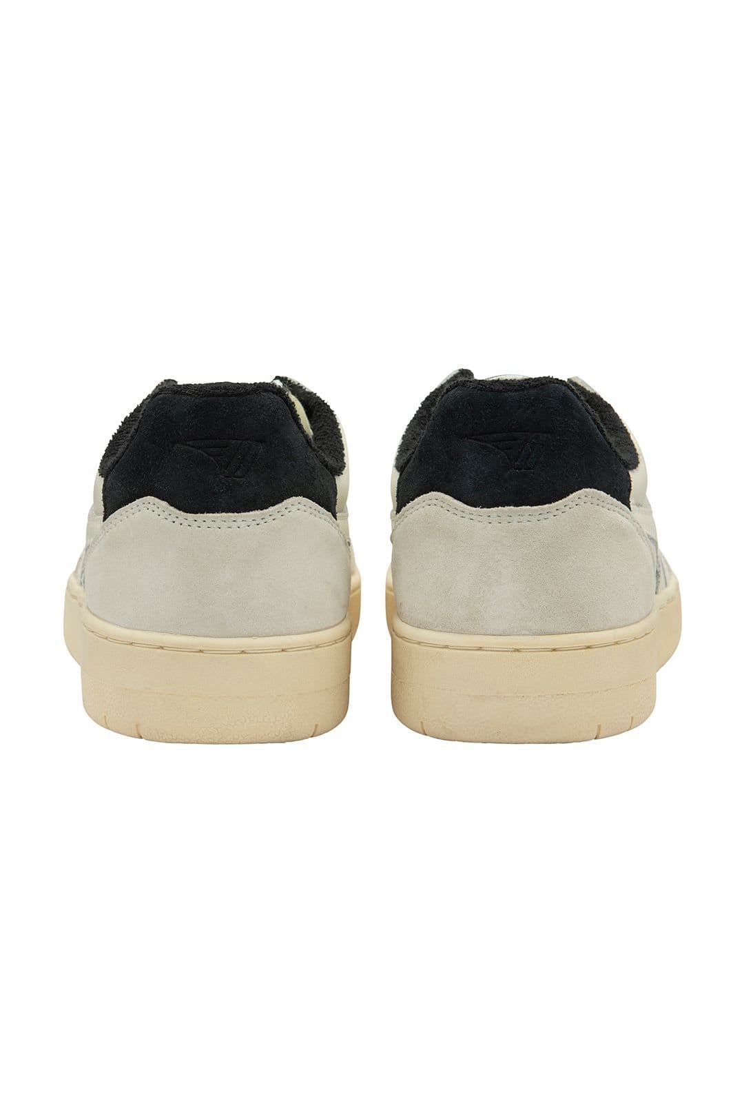 Gola Gola Men's 'Eagle' Leather Lace-Up Trainers in Off-White - 4