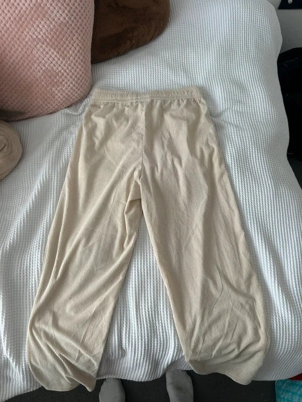 ASOS Beige Corduroy Pants for Men