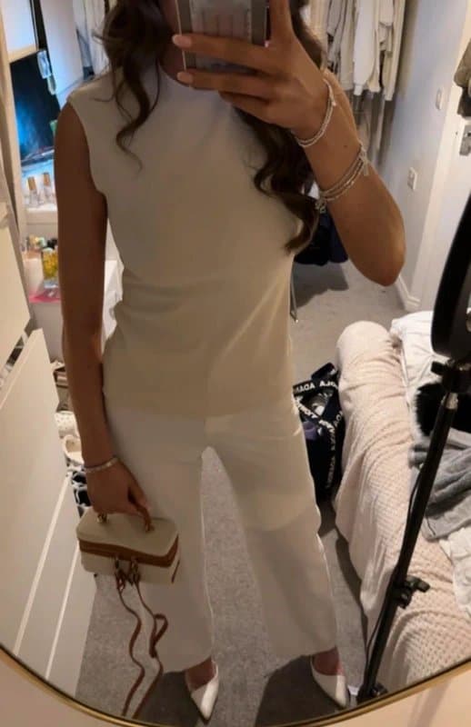 Zara Zara cream top