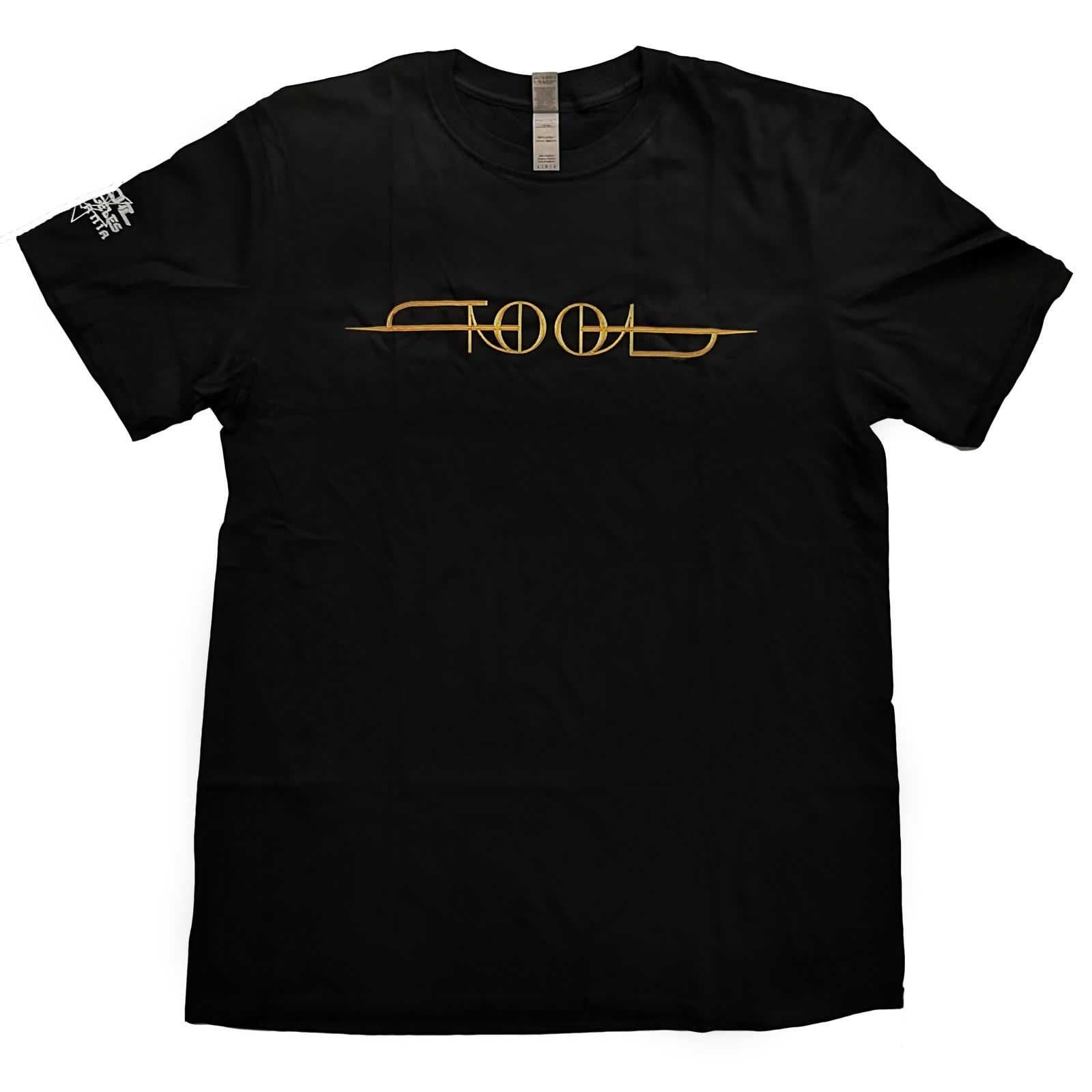 Tool Tool Men's Torch Cotton Back & Sleeve Print T-Shirt in Black