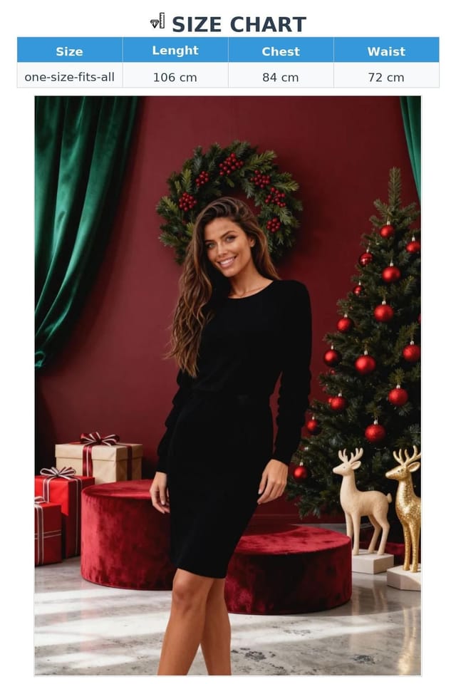 Love Lace Love Lace Women's Nancy Wrap Viscose Blend Dress in Black - 3