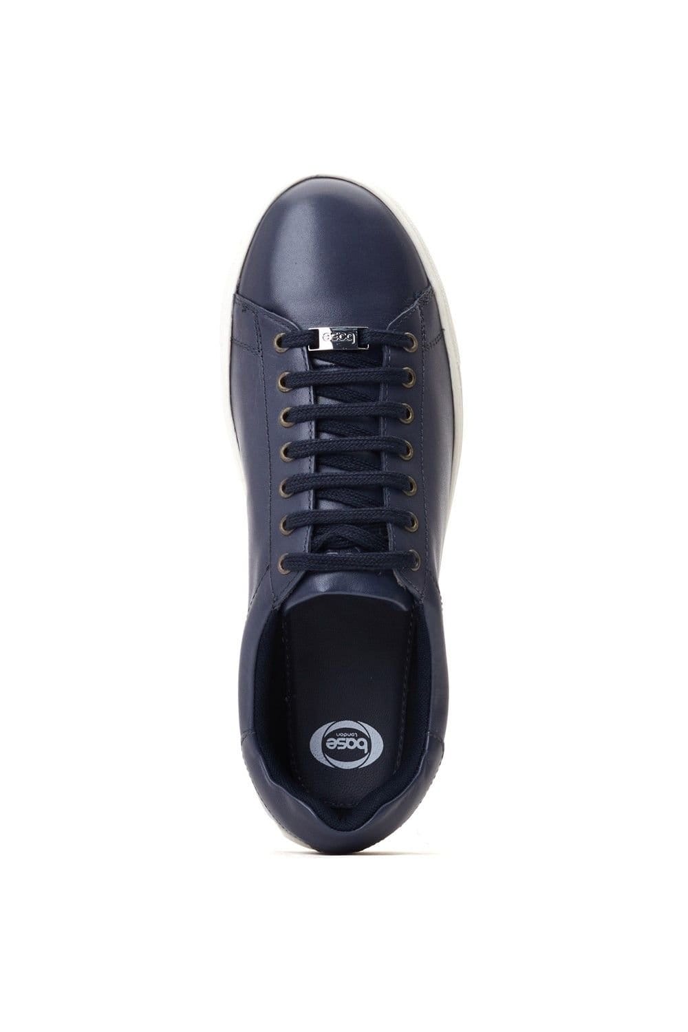 Base London Base London Men's Tucker Sneaker in Navy - 4