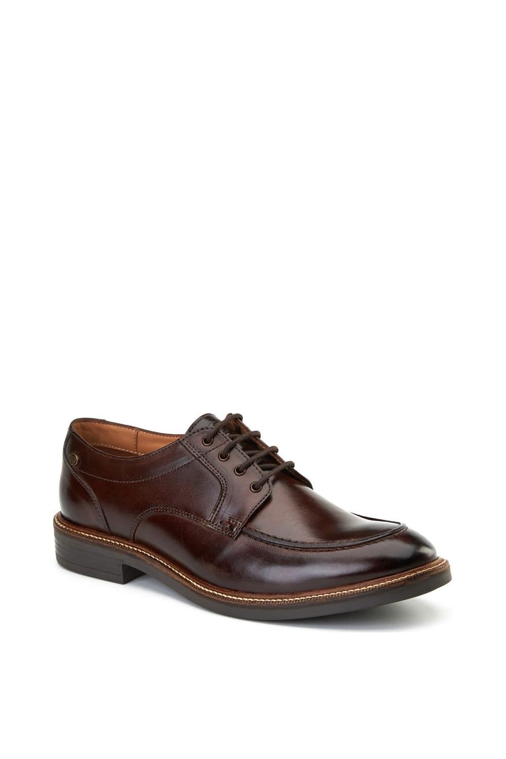 Base London Base London Men's Surrey Apron Toe Shoe in Brown