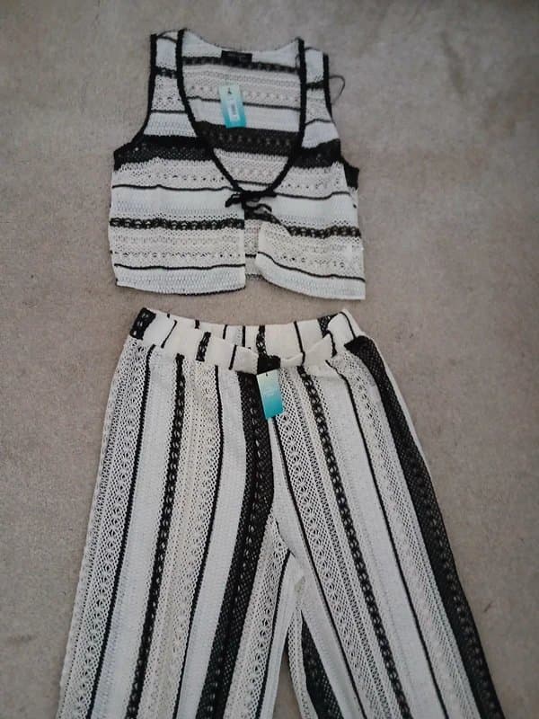 New Look Crochet beach set