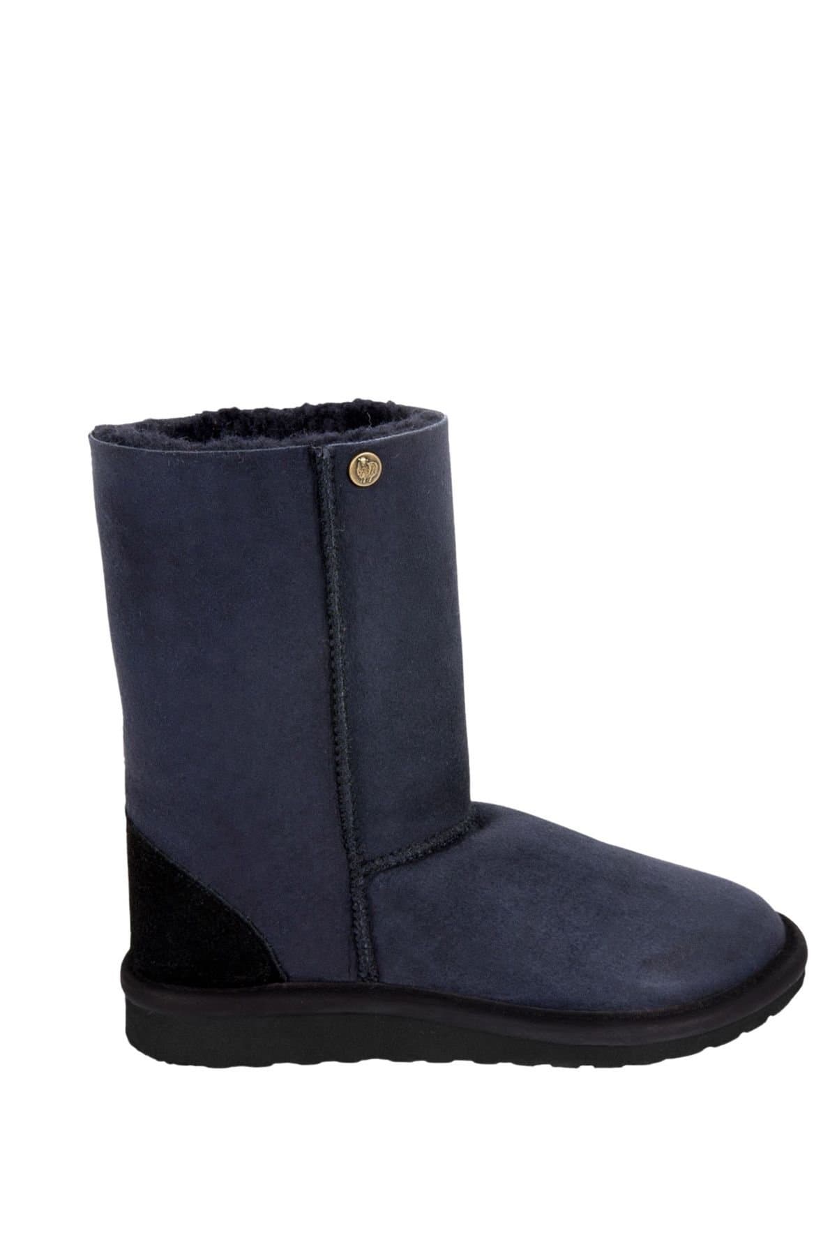 Celtic & Co Celtic & Co Women's British Original Celt Shearling Boots in Dark Navy