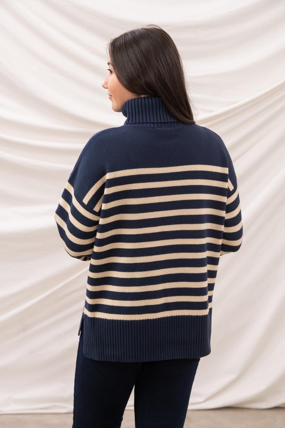 Lighthouse Clothing Lighthouse Clothing Women's Luisa Jumper in Navy - 4