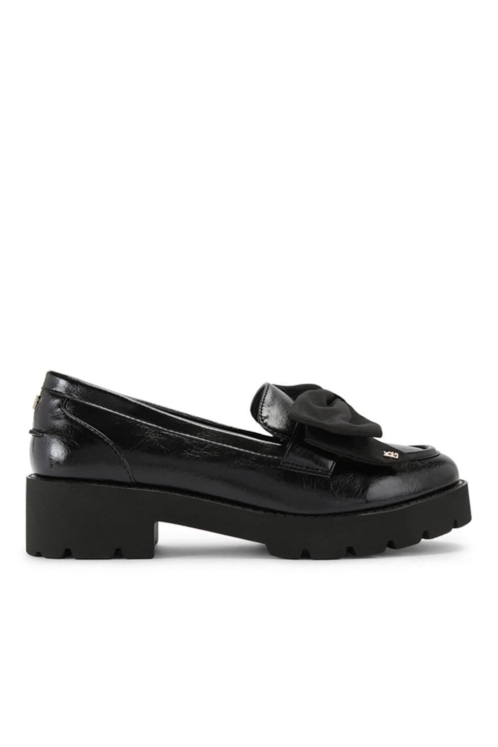 KG Kurt Geiger KG Kurt Geiger Women's 'Maple Bow' Patent Flats in Black