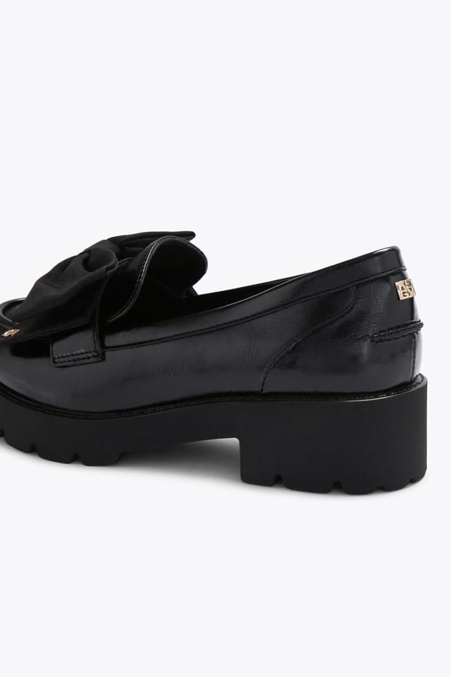 KG Kurt Geiger KG Kurt Geiger Women's 'Maple Bow' Patent Flats in Black - 3