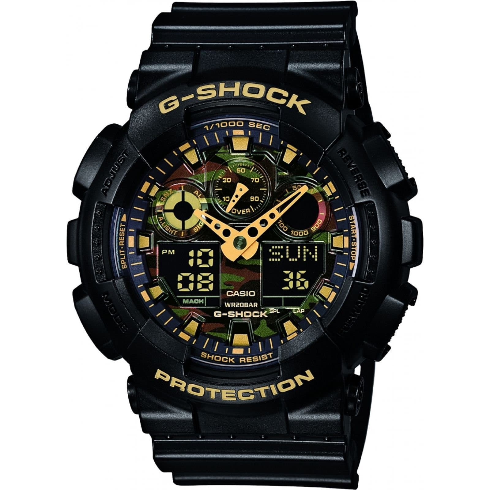 Casio Casio Men's GA-100CF-1A9ER G-Shock 51mm Quartz Watch in Black