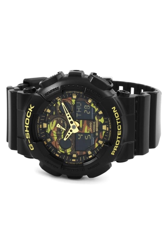 Casio Casio Men's GA-100CF-1A9ER G-Shock 51mm Quartz Watch in Black - 2