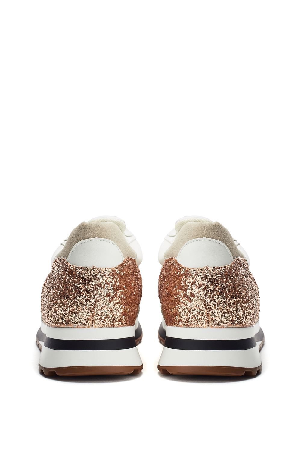 Moda In Pelle Moda In Pelle Women's 'Iskara' Porvair Chunky Trainers in Gold - 3