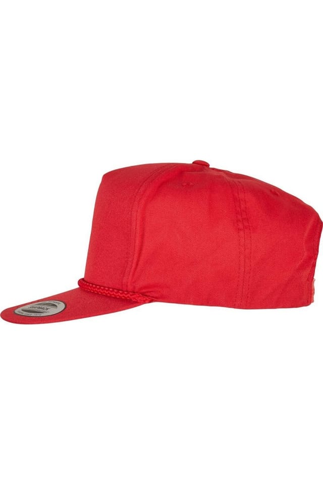 Classic Classic Men's Poplin Golf Cap in Red - 3