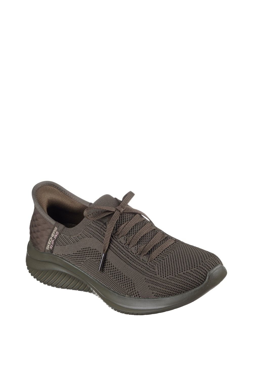 Skechers Skechers Women's Ultra Flex 3.0 Pure Color Trainers in Olive - 3