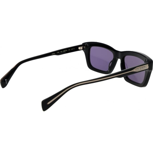 Ted Baker Ted Baker Men's TB1764 54001 Square/Rectangle Sunglasses in Black - 3