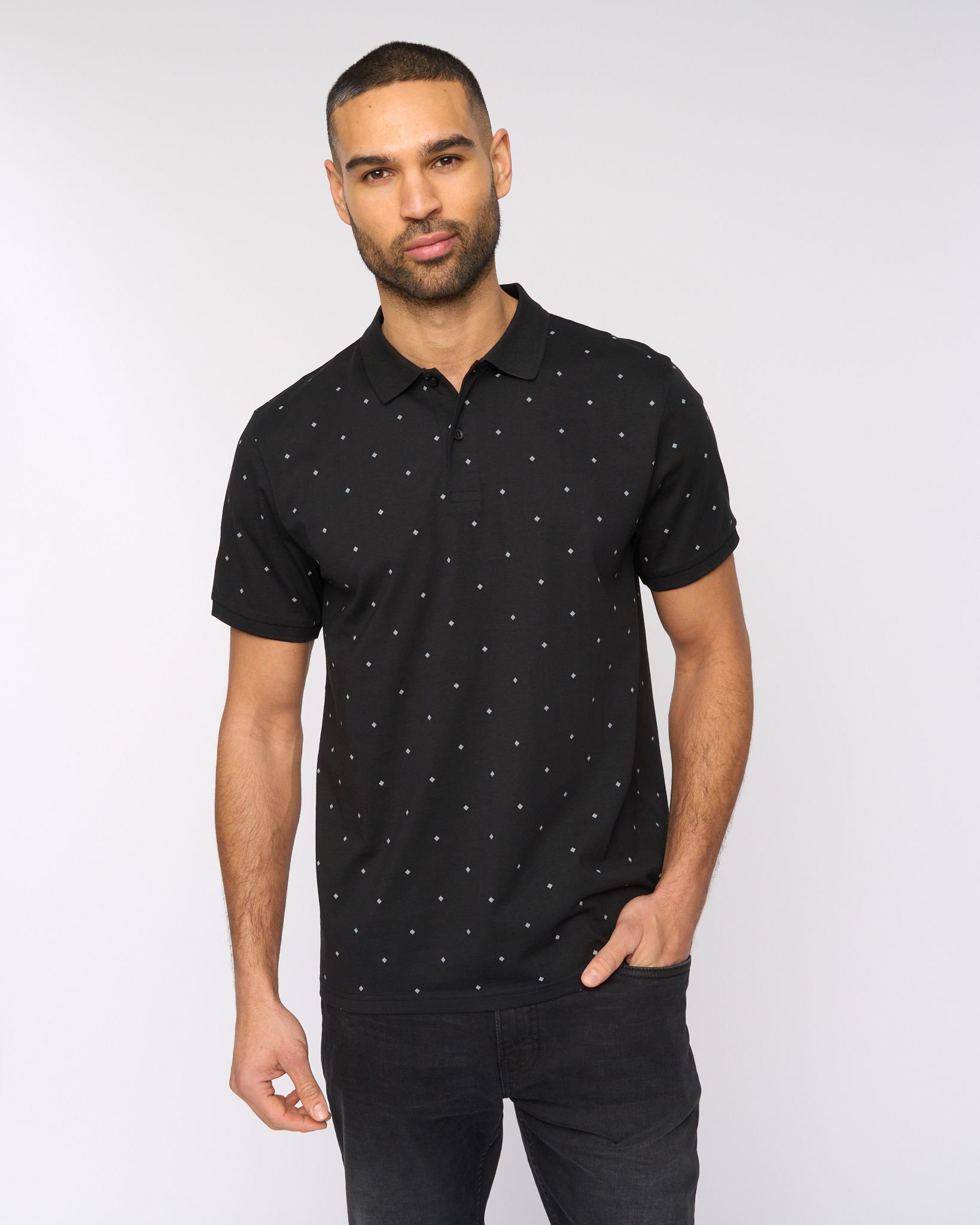 Bewley&Ritch Bewley&Ritch Men's Domray Polo in Black - 2