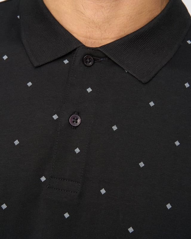 Bewley&Ritch Bewley&Ritch Men's Domray Polo in Black - 3