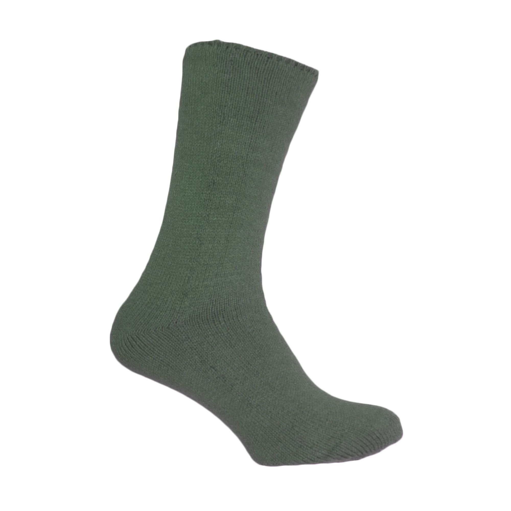 Simply Essentials Simply Essentials Men's Heat For Your Feet Thermal Socks in Khaki - 2