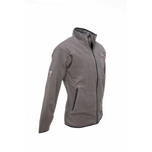 Peak Mountain Peak Mountain Men's Fleece Jacket Conac in Grey - 3