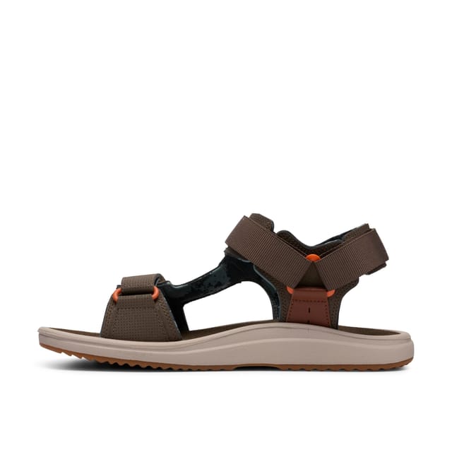 Clarks Clarks Men's Brinkley Trail Olive Flat Sandals in Green - 2