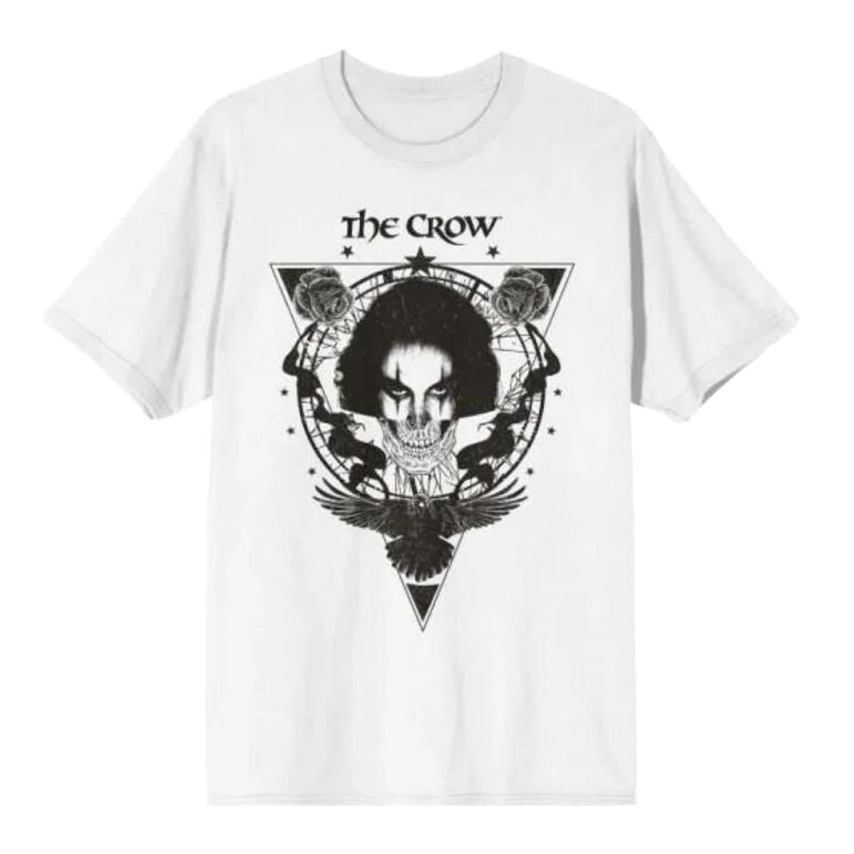 The Crow The Crow Men's Gothic Dream T-Shirt in White