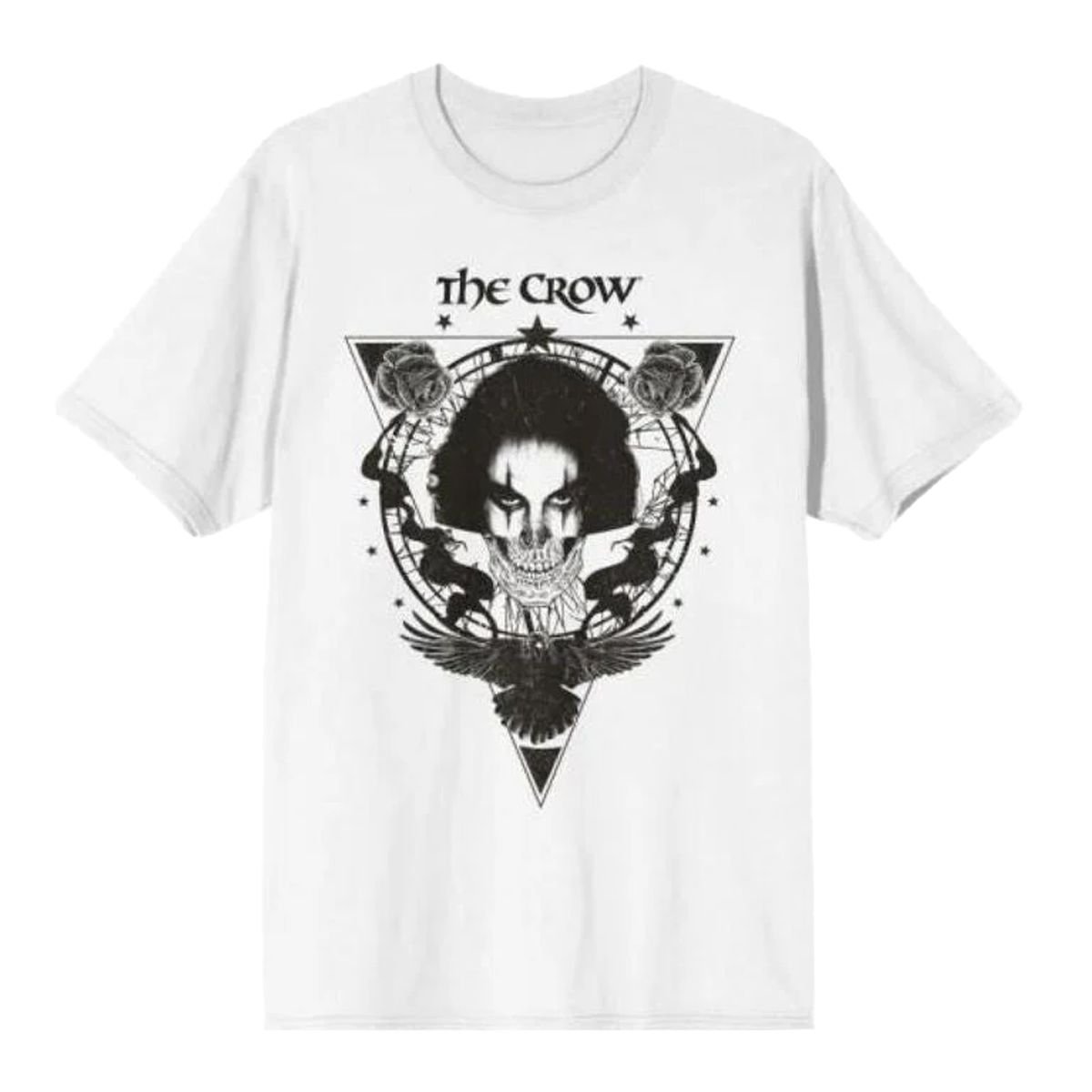 The Crow The Crow Men's Gothic Dream T-Shirt in White - 3