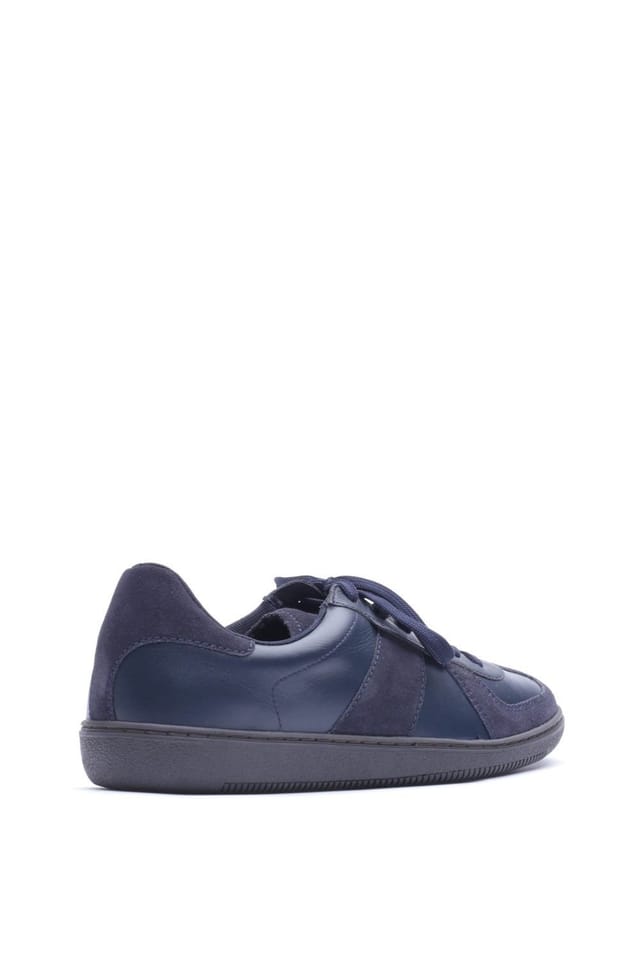 Base London Base London Men's Tommo Lace Up Trainer in Navy - 2