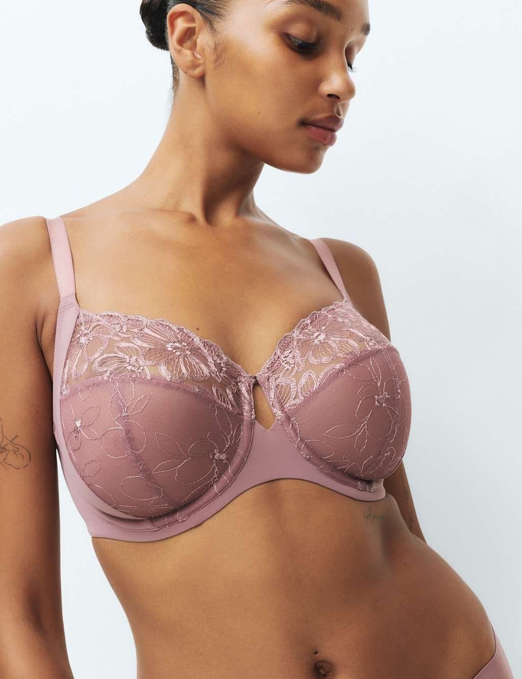 Marks & Spencer M&S Embrace Wired Extra Support Bra F-J Sugar Plum