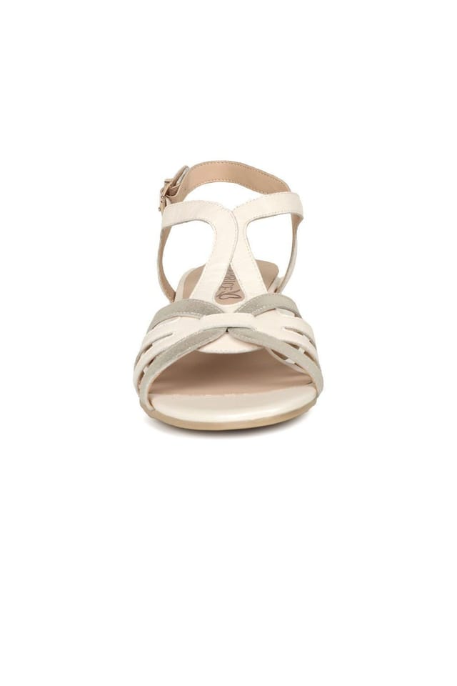 Caprice Caprice Women's 'Compass' Strappy Sandals in Off-White - 2