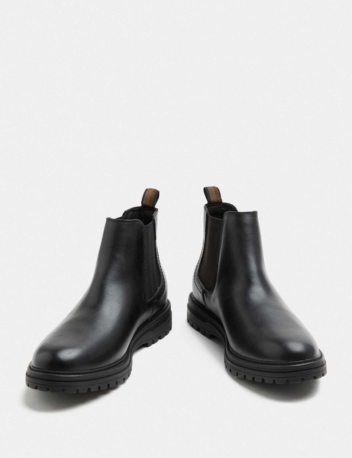 Marks & Spencer M&S Cleated Chelsea Boots Brown