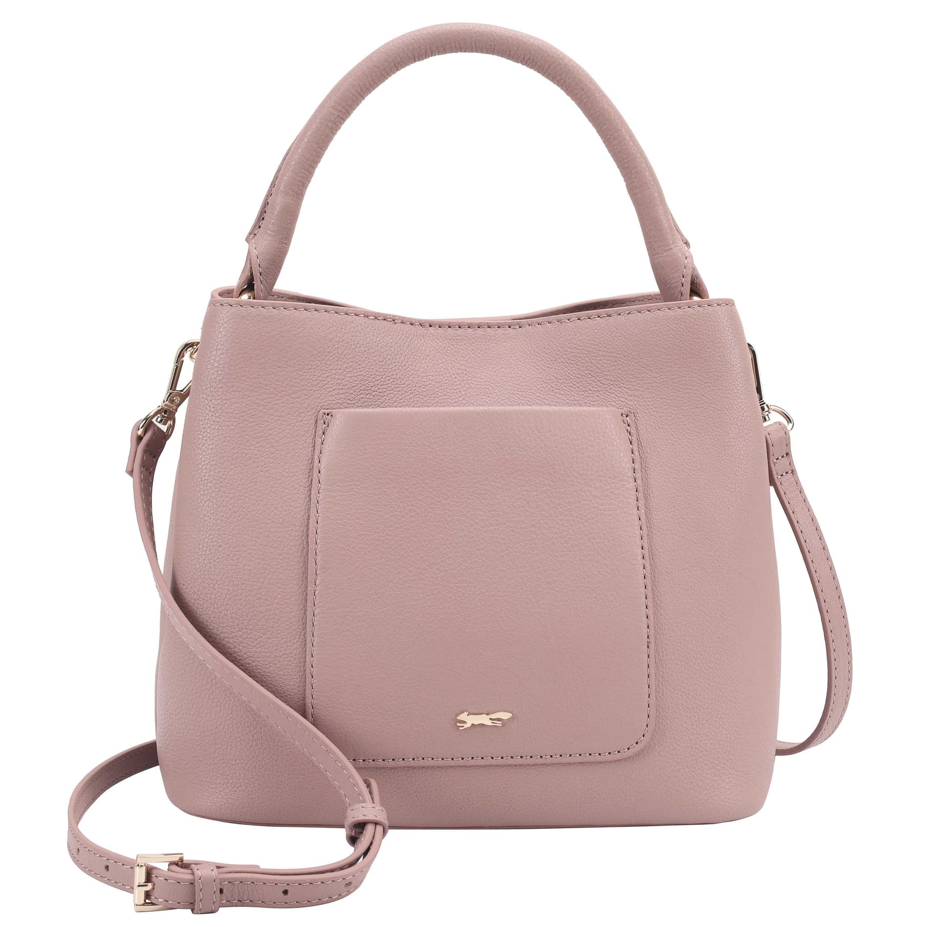 Paul Costelloe Paul Costelloe Women's Rosa Leather Multi Way Bag in Pink