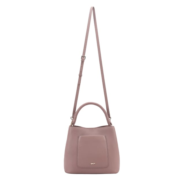 Paul Costelloe Paul Costelloe Women's Rosa Leather Multi Way Bag in Pink - 2