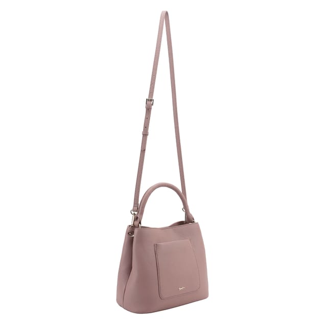 Paul Costelloe Paul Costelloe Women's Rosa Leather Multi Way Bag in Pink - 3