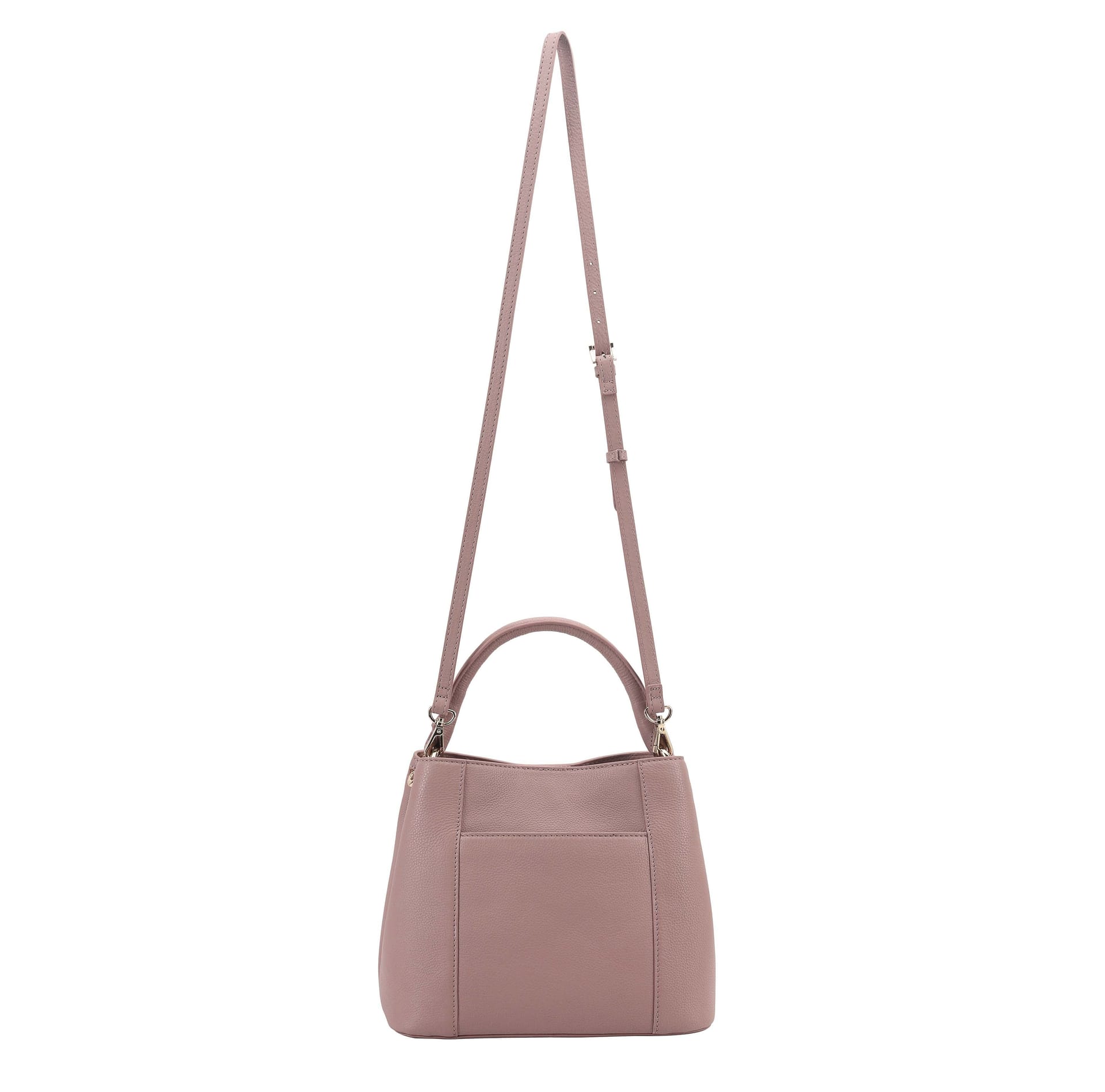 Paul Costelloe Paul Costelloe Women's Rosa Leather Multi Way Bag in Pink - 4