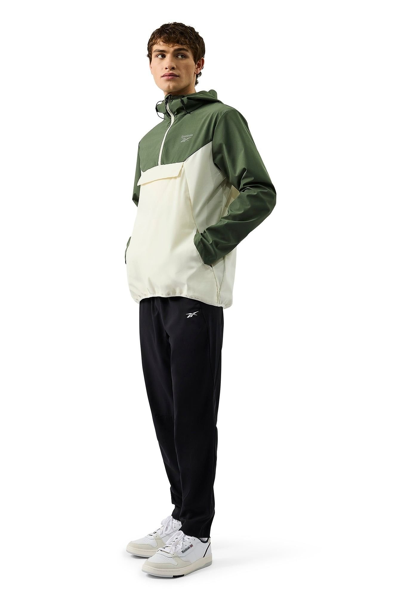 Reebok Reebok Men's Burbage OH Windrunner in Bottle Green - 2