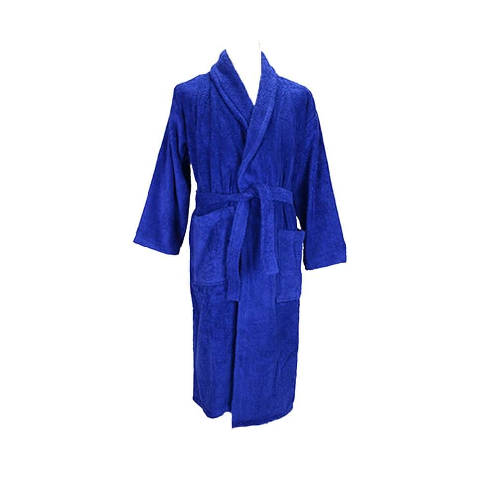 ARTG ARTG Men's Shawl Collar Robe in Blue