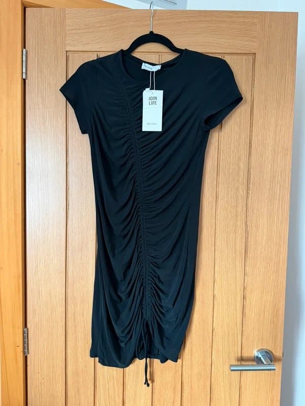 Bershka Bershka ruched mini dress