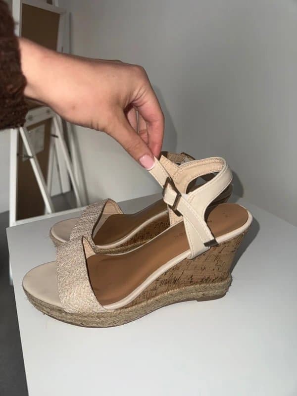 New Look Cork wedges
